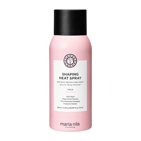 Maria Nila, Shaping Heat Spray, Hold 2/5, Lightweight hold when Styling, Moisturizing & Prevents Frizz, 100% Vegan & Sulfate/Paraben free