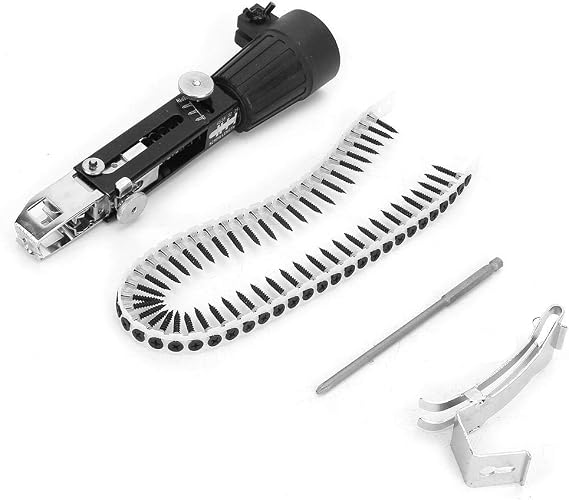 Hilitand Screw Spike Chain Automatic Screw Chain Adapter for Electric Drill Attachment