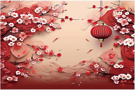 Backdrop Photography Backdrops Chinatown Chinese New Year New Year Lunar New Year Decoration Banner Studio Booth Props