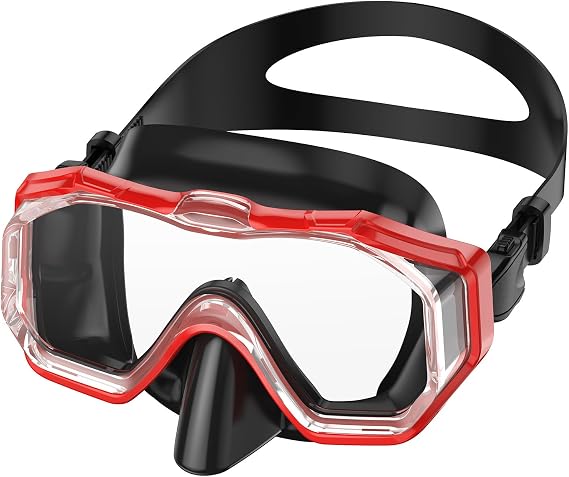WSTOO Swim Goggles with Nose Cover for Ages 5-12, Youth, Adults, Unisex | Anti-Choking Design, Shatter-Resistant, Anti-Fog, Leak-Proof, Lightweight, Small for kids, Large for Adults