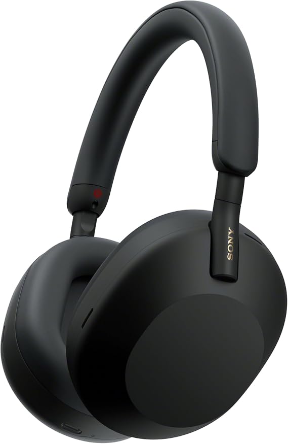 Sony WH-1000XM5 Premium Noise Cancelling Wireless Headphones, Black