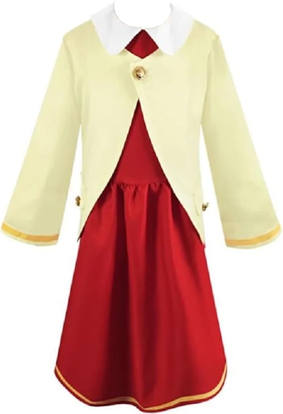 Anime Cos Anya Forger Cosplay Costume Uniform Sets