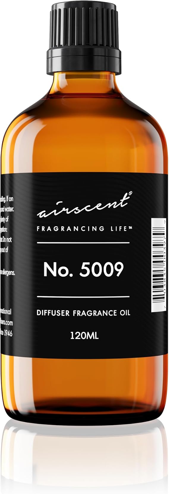 AirScent Savage-Inspired Diffuser Oil - No. 5009 Perfume Dupe - Fragrance Oil Blend for Ultrasonic and Waterless Diffusers and Crafting - 120 ml, 4 fl oz Glass Dropper Bottle