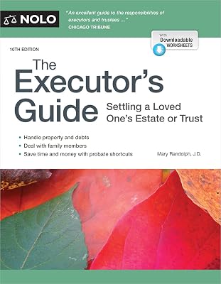 Executors Guide, The: Settling a Loved Ones Estate or Trust Paperback June 25, 2024