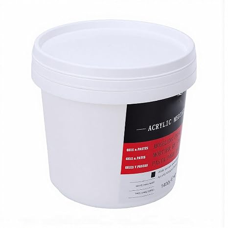 Professional Modeling Paste, Modeling Materials Drying Texture Paste Art Texture Medium for Canvas Wood Crafts Sculpting Art Professional, 1400g Fast
