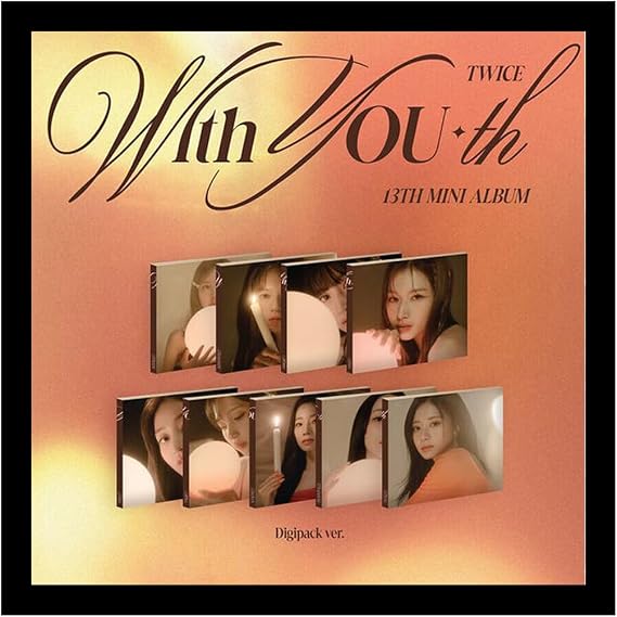 TWICE [WITH YOU-TH] 13th Mini Album (DIGIPACK - TZUYU Ver.+Store Gift Photo Card) K-POP SEALED
