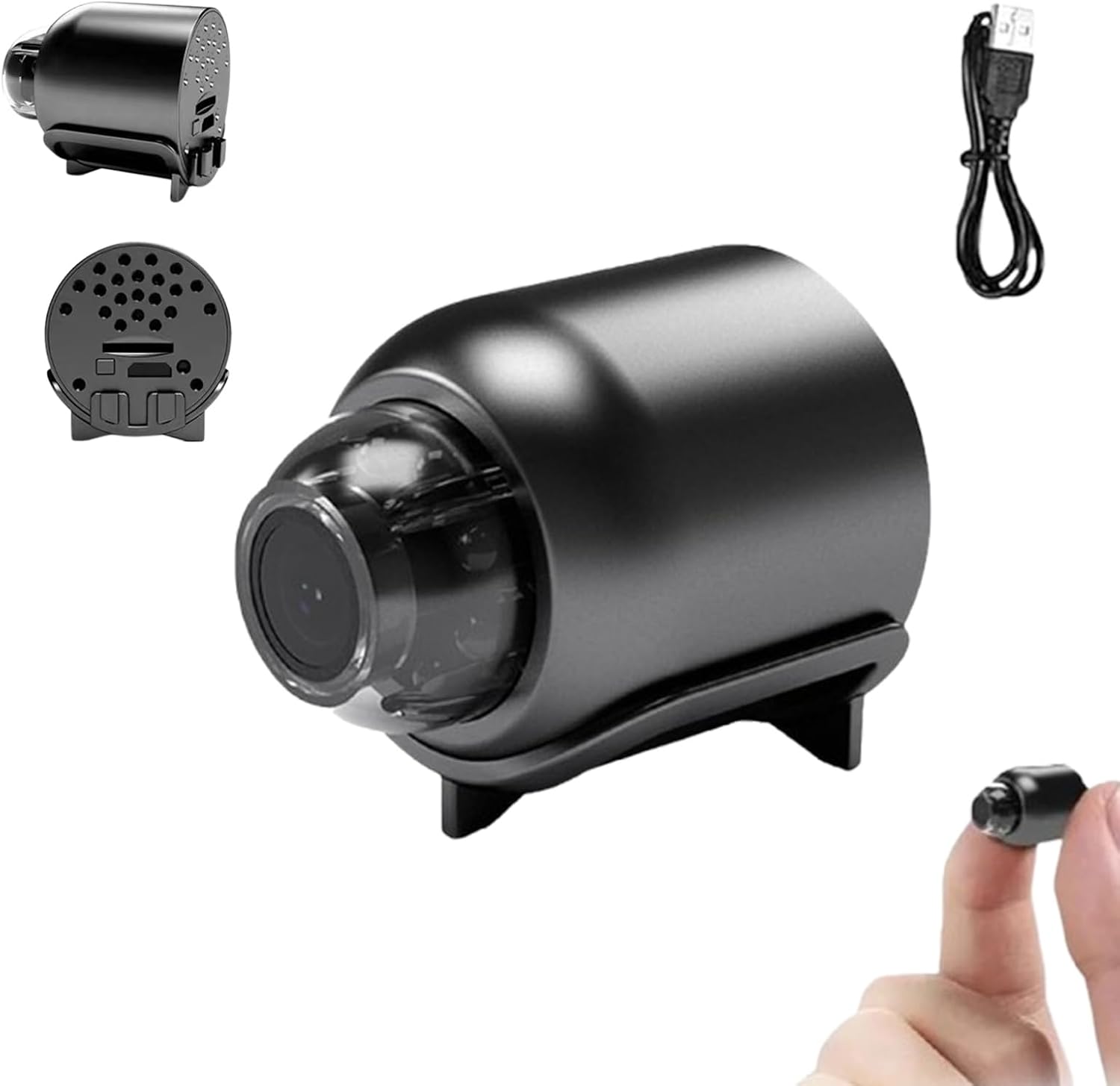 Topmartaz Mini Camera, Topmartaz Solutions Mini Camera, Wireless WiFi Cameras 1080p HD, Small Cameras Suitable for Home, Easy Installation 1