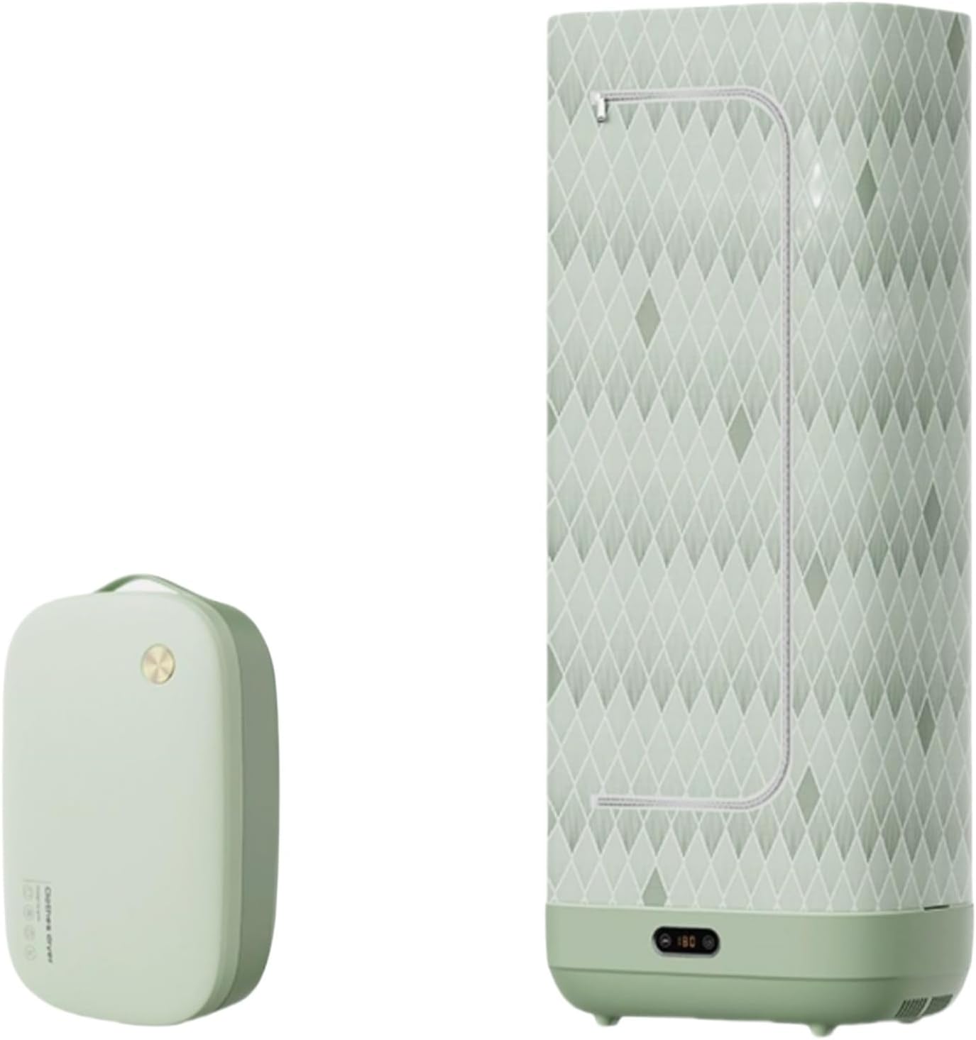 Portable Clothes Dryer,Portable Dryers For Laundry,Portable Dryer For Clothes,Portable Laundry Dryer,with Timer,Foldable,Portable Compact Laundry Clothes Dryer Electric DryerRack for Home green