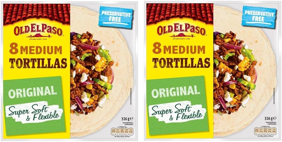 Old Elpaso Flower Tortilla 11.6 oz 326 g x 2 Packs