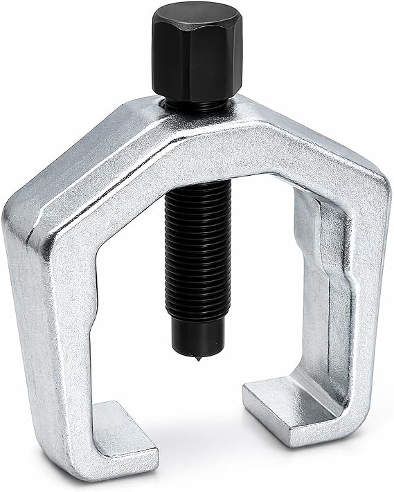 Powerbuilt 1-3/8-Inch (34mm) Pitman Arm Puller, For separating pitman arm from steering gear, Drop Forged and Heat Treated, Chrome Vanadium Steel made - 648693