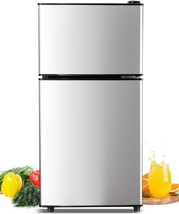 F.W.WOOLWORTHS 3.5 Cu.Ft Refrigerator with Freezer
