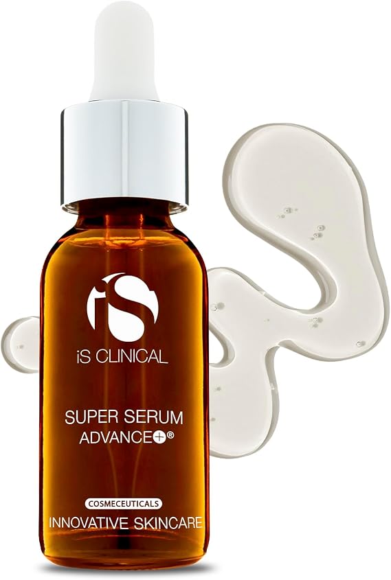 iS CLINICAL Super Serum Advance+, Anti-Aging Vitamin C Face Serum, reduces scaring and fine stretch marks, 0.5 Fl Oz