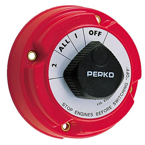Perko 8501DP Battery Selector Switches