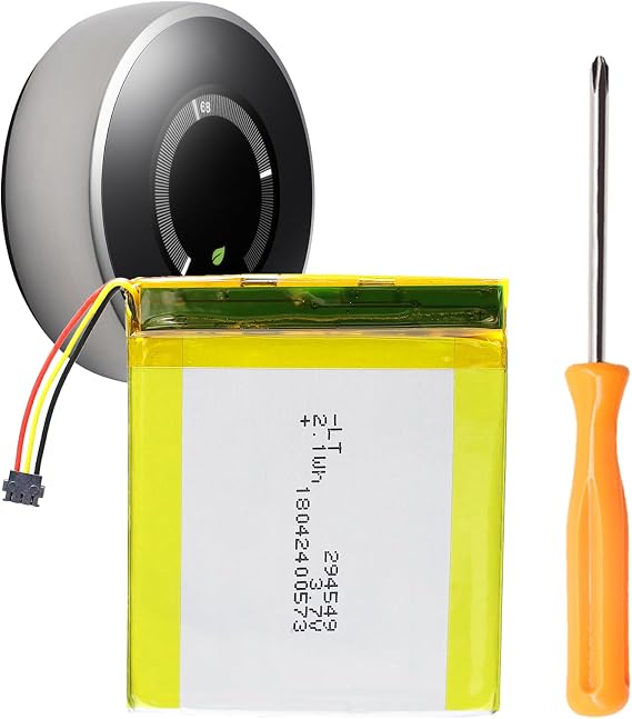 for Nest Thermostat 2nd Gen Battery: TL284443 Battery Replacement