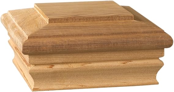 Deckorators 4 in. x 4 in. Newport Classic Pressure Treated Pine Post Cap