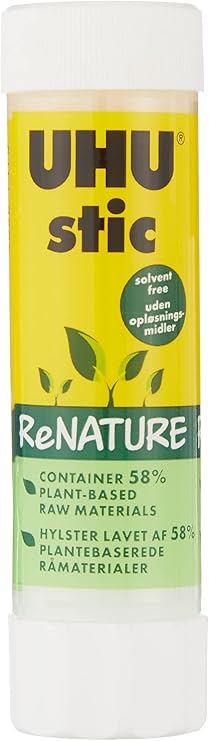 Uhu 47 - ReNature, 40 Grams, Glue Stick - 1unit