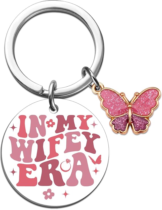 In My Era Keychain Stainless Steel Printed Design Gifts for Women