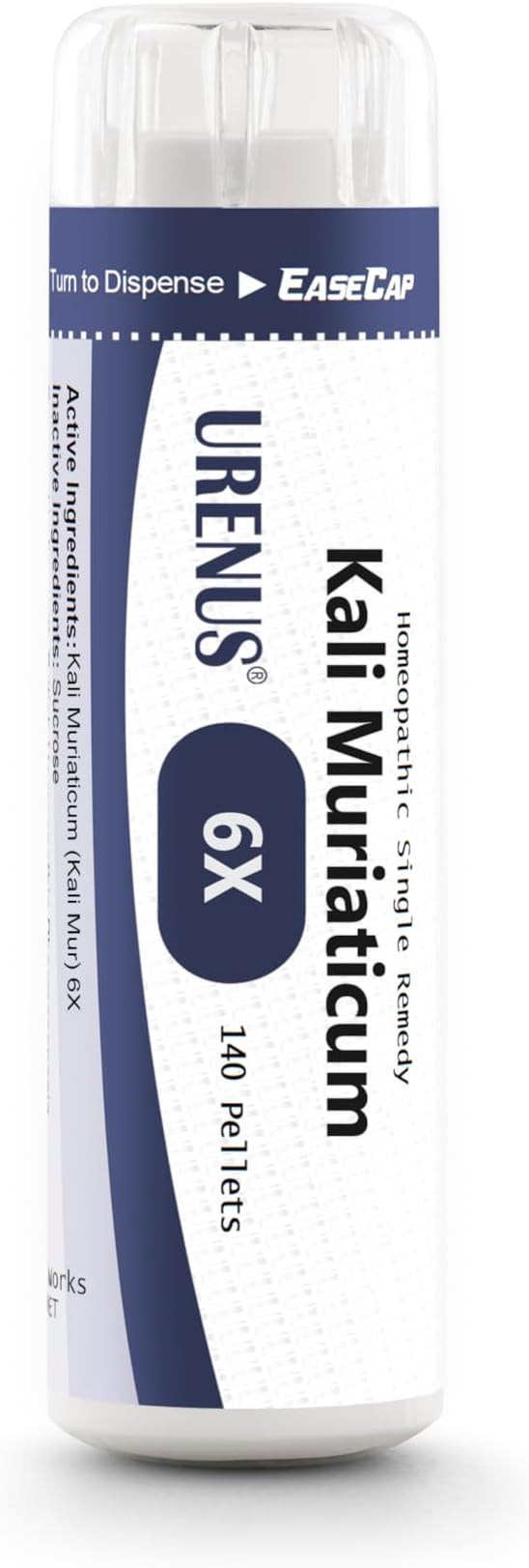 Cell Salt No. 5 Kali Muriaticum (Kali Mur) 6X Homeopathic Remedy 140 Pellets - EaseCap