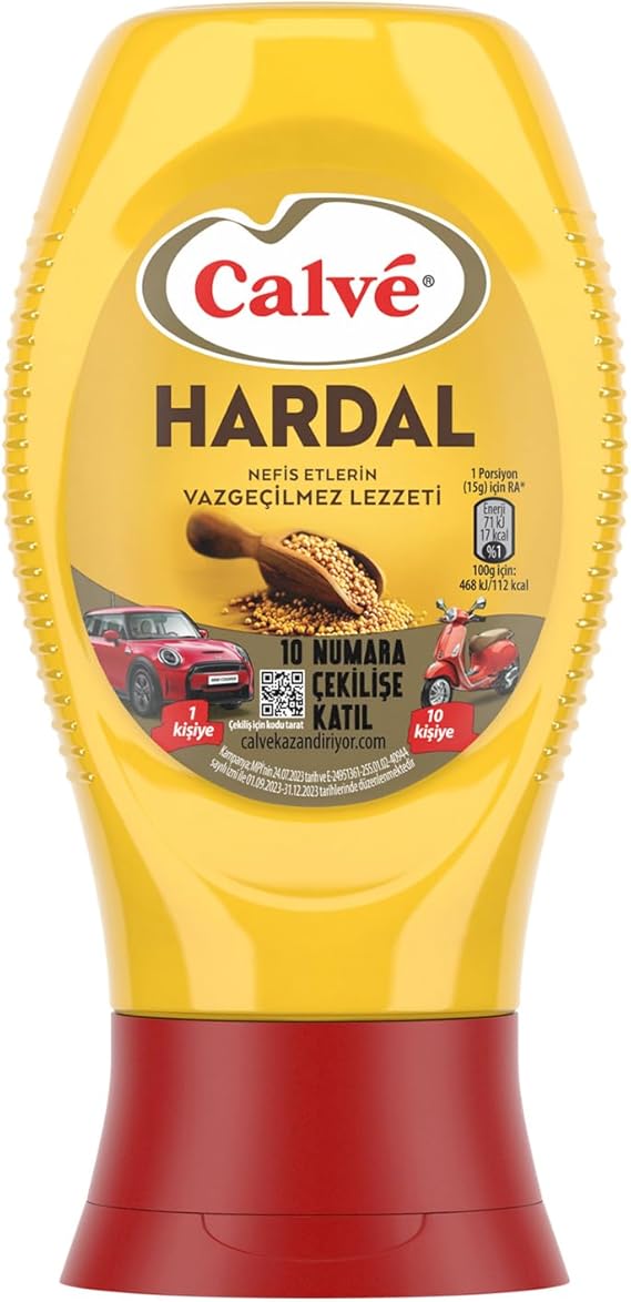 Calve Sauce Mustard 250 Gr