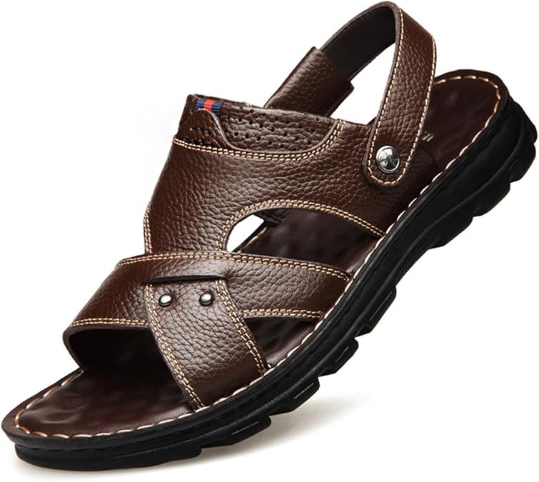 Kervaky Men's sandals, summer casual sandals, outdoor sandals, breathable beach sandals