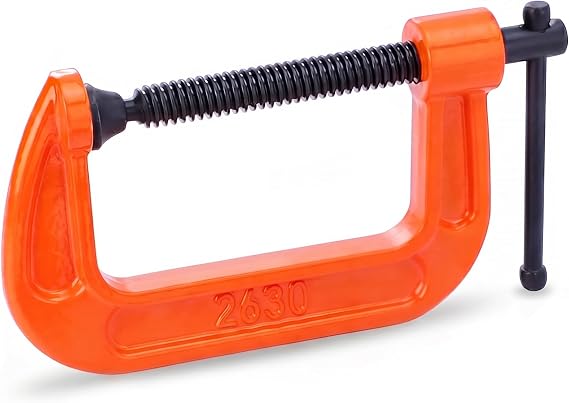 Pony Jorgensen 2630 3-Inch C-Clamp, Orange