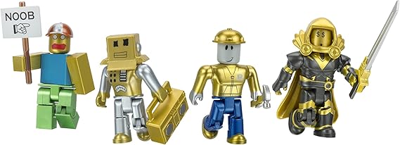 Roblox Roblox Action Collection - 15th Anniversary Icon Gold Collector's Set Includes Exclusive Virtual Items