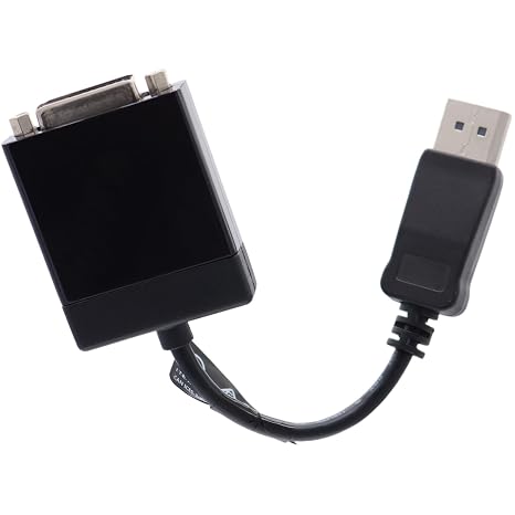 Deal4GO DisplayPort DP to DVI Single-Link Adapter Cable Y2R1V 0Y2R1V DANARBC084 Replacement for Dell Original Cable