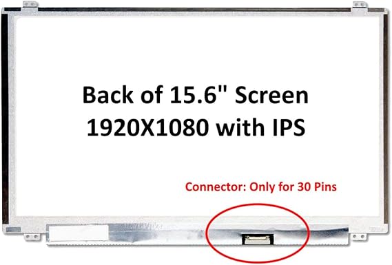 New 15.6 inches Compatible with Nitro 5 AN515-52-53G3 IPS FHD 1080P Laptop LED LCD Replacement Screen