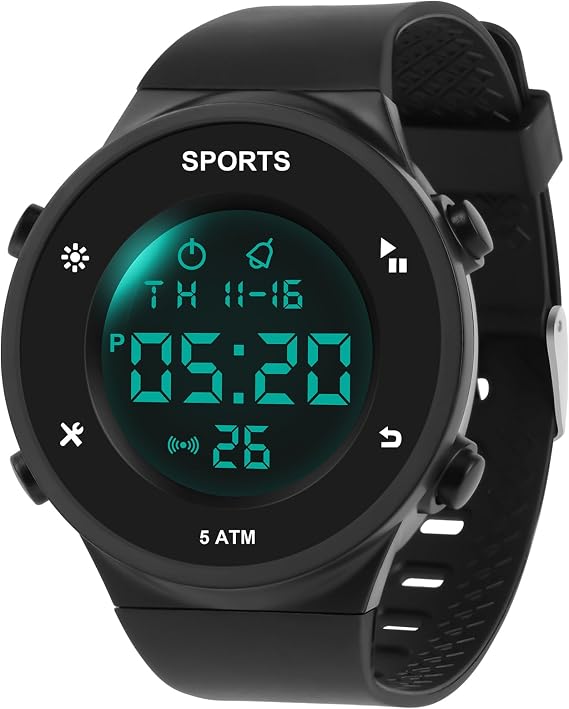 OFFCUP Mens Digital Watch, Minimalist Sports Waterproof Watches Men