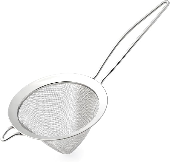 Cuisipro 12.5" Cone Strainer,White