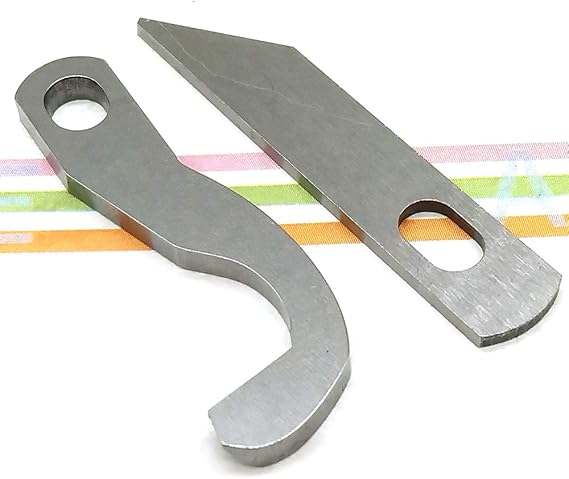 Serger Knife Overlock Blade - Upper and Lower Knife for Brother 925D 929D 1034D #XB0563001 X77683001