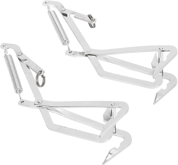 Zerodis Crab Grabber Stainless Steel Seafood Catching Tool, Easy to Use Crab Clamp for Fishing Enthusiasts, Ideal for Catching Predatory Fish