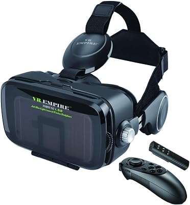 VR Headset for iPhone Android Phone with Controller BR