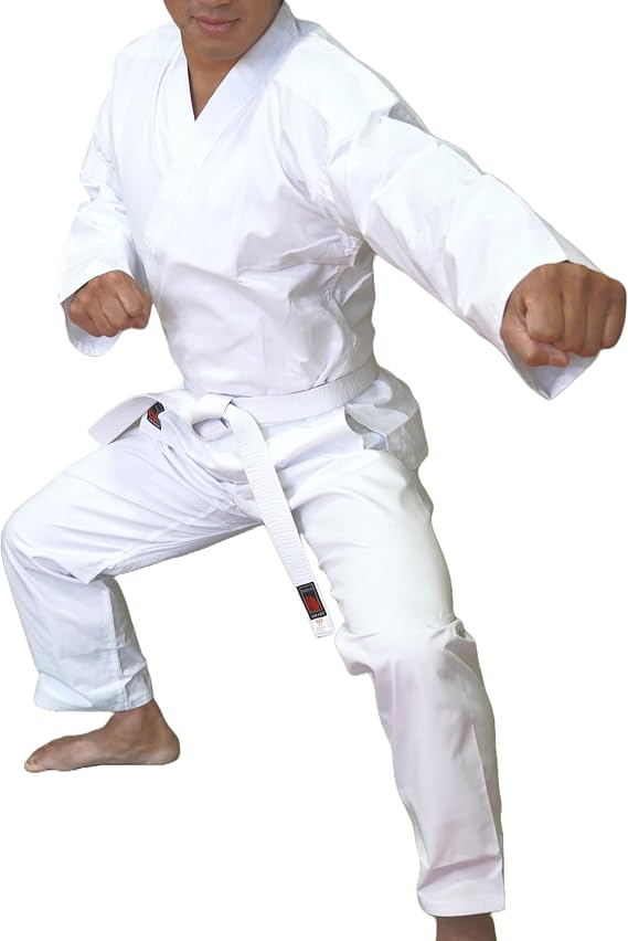 Jukado KARATEGI Uniform White Lightweight Karate Uniform Martial Arts Uniform