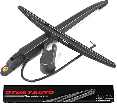 OTUAYAUTO 15277756 Rear Wiper Arm Blade Set - Replacement for Chevrolet TahoeChevrolet SuburbanCadillac EscaladeGMC Yukon 2007-2014