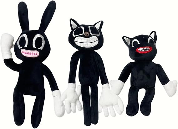 3PCS Siren Head Plush Toys Soft Horror Stuffed Animals Gift