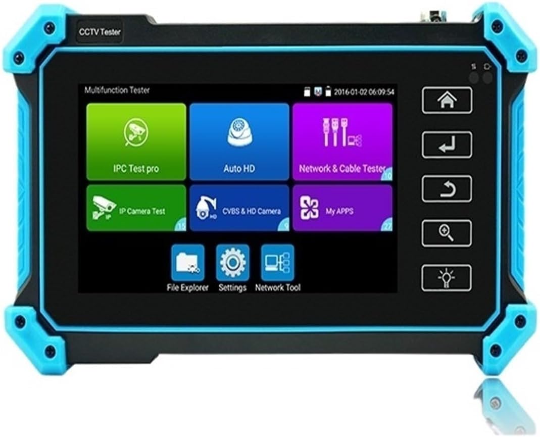 CCTV Tester 5.4 Inch IPS Touch Screen IPC Tester Tool CCTV Camera Tester 8MP AHD CVI TVI CVBS IP Camera HD Display Video Monitor Network ToolsIPC5200C