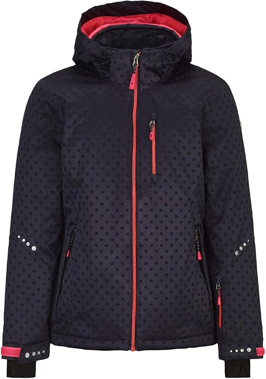 killtec Girls Snow Jacket Valjessa jr, Color:Dark Navy, Size:140