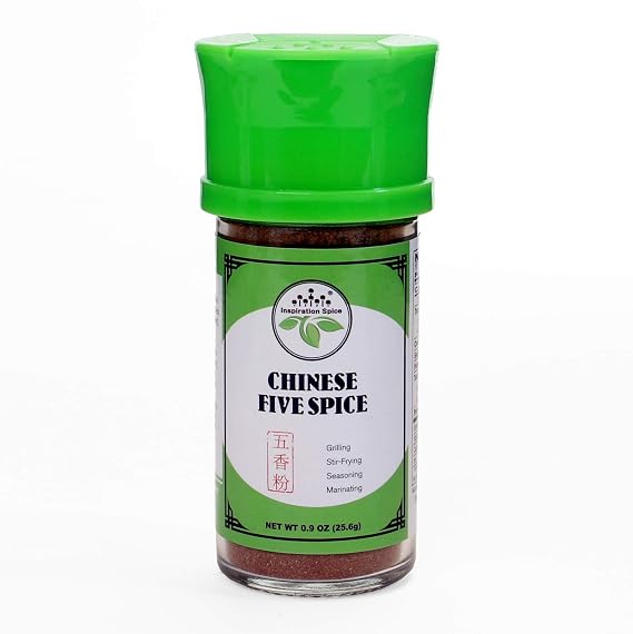Inspiration Spice Chinese Five Spice Powder Seasoning | Gourmet & Asian Blend, Perfect for Grilling, Stir-Frying, Marinating, 25.6g / 0.9oz