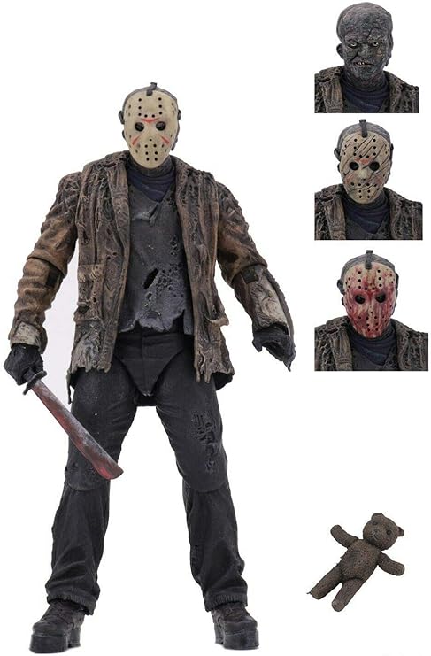 NECA Freddy vs Jason - 7 Scale Action Figure - Ultimate Jason | Freddy vs Jason 6 Inch Action Figure Ultimate Series - Jason Voorhees