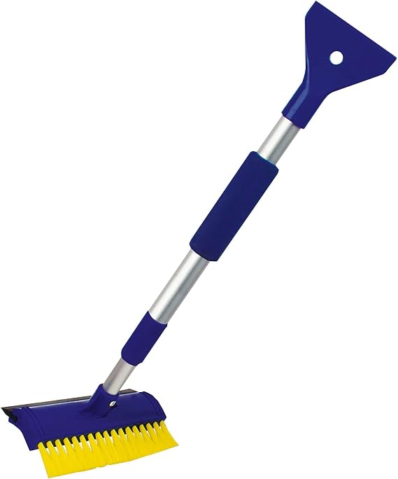 Mannesmann M01105Telescopic Snow Brush with Ice Scraper