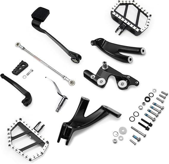 Rider extended Street Bob Forward Control Kit w/footboards For Harley Softail FXBB 114 FXBBS Low Rider FXLR 107 FXLRS 117 2018-2023