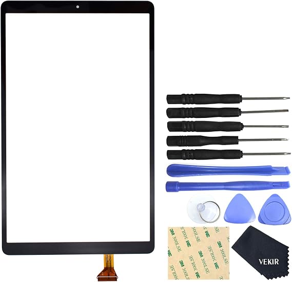 SM-T510 Touch Screen Glass Screen Replacement for Samsung Galaxy Tab A 10.1 2019 Black