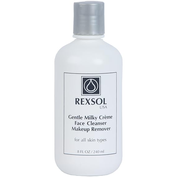 REXSOL Gentle Milky Creme Face Cleanser Makeup Remover (240 ml / 8 fl oz)