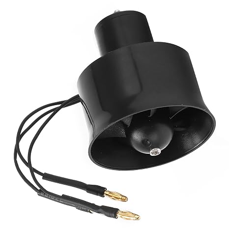 Ducted Fan with Motor, 160W 20A 30mm EDF 6 Blades Ducted Fan with Brushless Motor Lightweight RC Airplane Modeling Accessories for Hobbyists Model Aircraft Enthusiasts