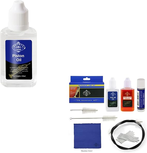 Piston Valve Oil & Trumpet/Cornet Cleaner Care Cleaning Kit