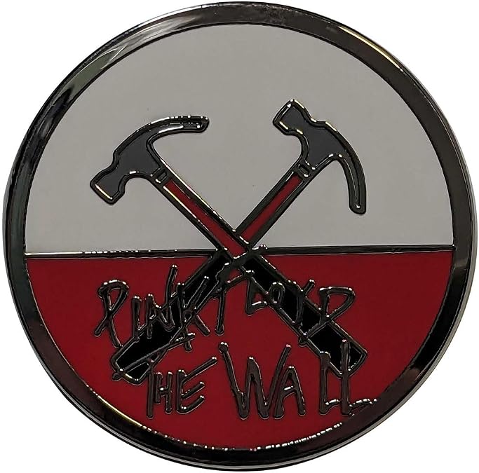Pink Floyd The Wall Hammers Logo Official Pin Badge