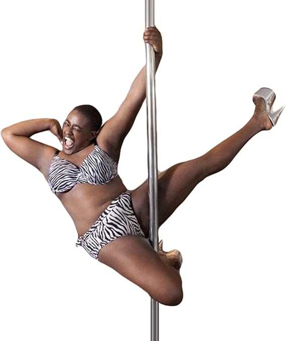 Dancing Pole,Spinning Pole Dancing Pole 9ft 10ft 11ft 12ft Spinning & Static Dancing Pole for Heavy Duty Plus Size Women, Portable Dance Pole Kit for High Ceiling Home, Stripper Pole for Clu