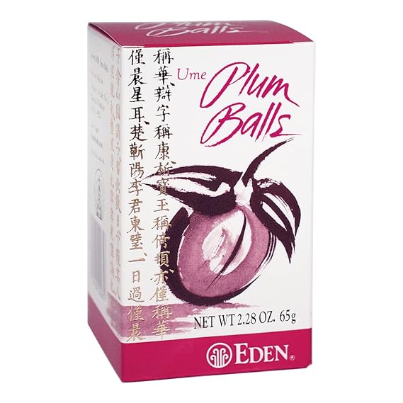 Eden Foods, Ume Plum Balls, 2.28 Ounce