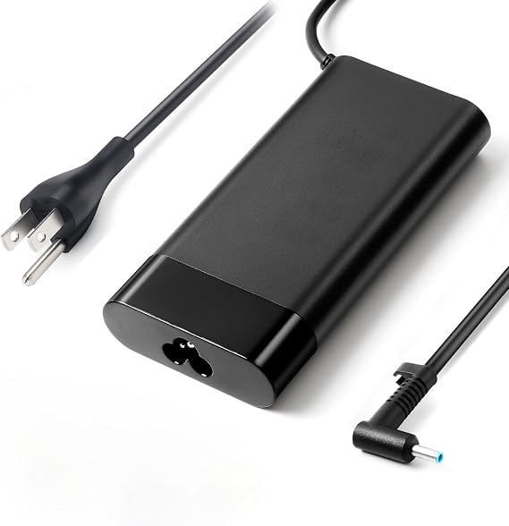 AC Charger for HP ZBook Studio G4/5/6/7/8 150W 7.7A Power Adapter for G3/G4/G5/G6/G7/G8, Fury 15/17 G7/G8, 15u G3, 15v x360 G5, OMEN/Pavilion 15/17 Laptop